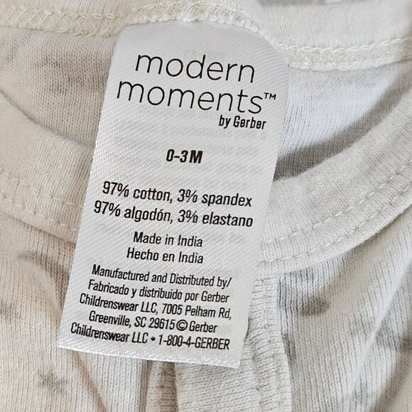 Cute Moose Plushie + One Piece Set Bodysuits Campground Canada Camping Newborn - Picture 5 of 16